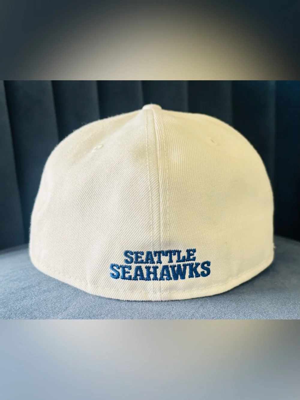 New Era Seattle Seahawks NFL White Hat Cap Size: 7 5/8